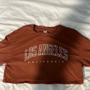 Top, brand: SHEIN, color: brown